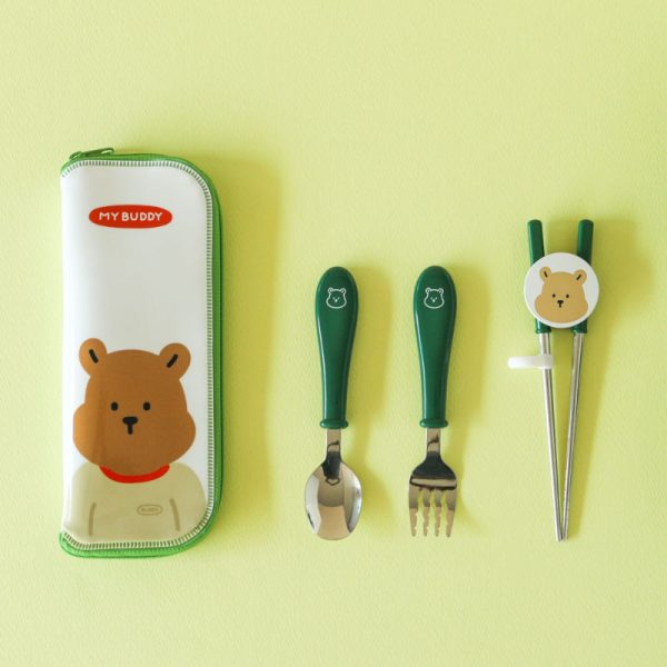 Dailylike x 10x10 - My Buddy Kids Cutlery Set Sale - Image 5