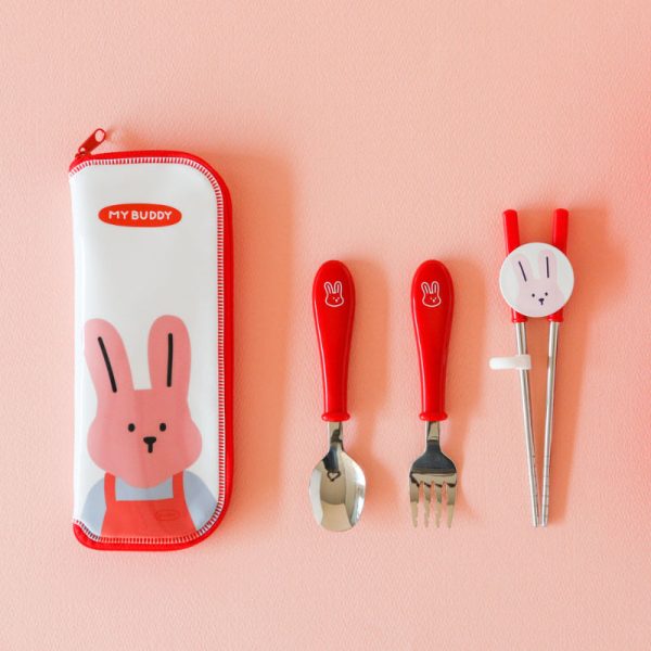 Dailylike x 10x10 - My Buddy Kids Cutlery Set Sale - Image 3