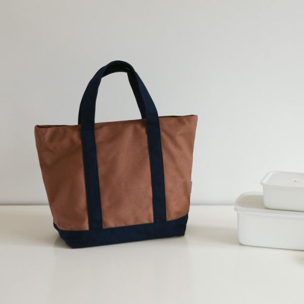Dailylike x 10x10 - Two-Tone Almond Mini Tote Bag For Discount
