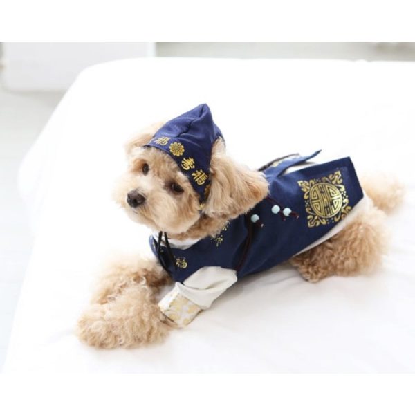 ITSDOG - Handmade Pet Prince Juwon Hanbok on Sale - Image 2